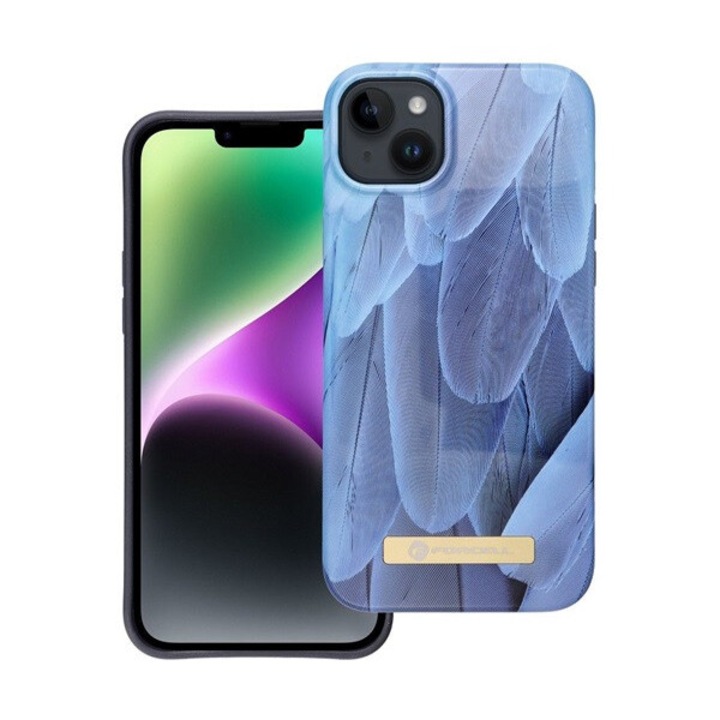 Forcell F-Protect Mirage tok iPhone 14 Plus készülékhez Magsafe-kompatibilis kék