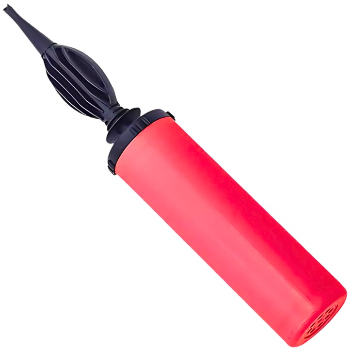 Ръчна помпа за надуване на балони, S DEPOT®, двупосочна, многофункционална, бързо надуване