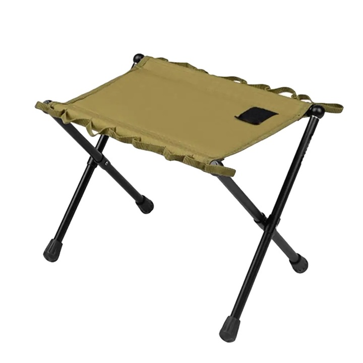 Scaun pliabil, din aliaj de aluminiu, design usor, ideal pentru camping
