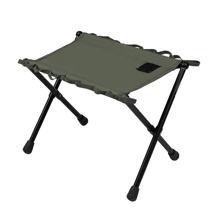 Scaun pliabil, din aliaj de aluminiu, verde, usor