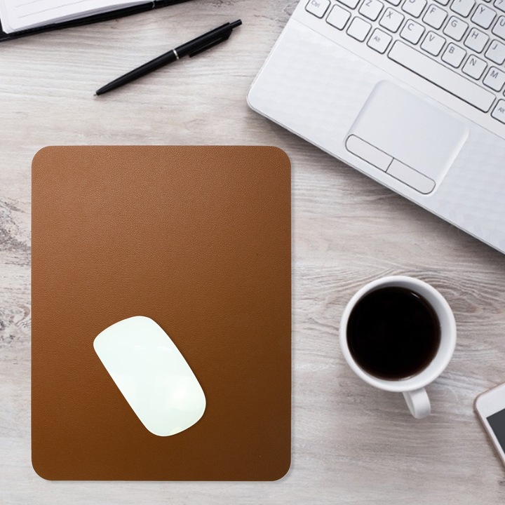 Kétoldalas egérpad, Jormftte, PVC, vízálló, 27x21cm, 2 db-os készlet