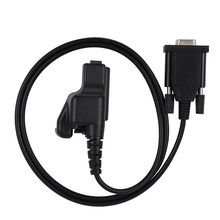 Jormftte programozó kábel Motorola rádióállomásokhoz, fekete, 6.5x3.5x1.5cm