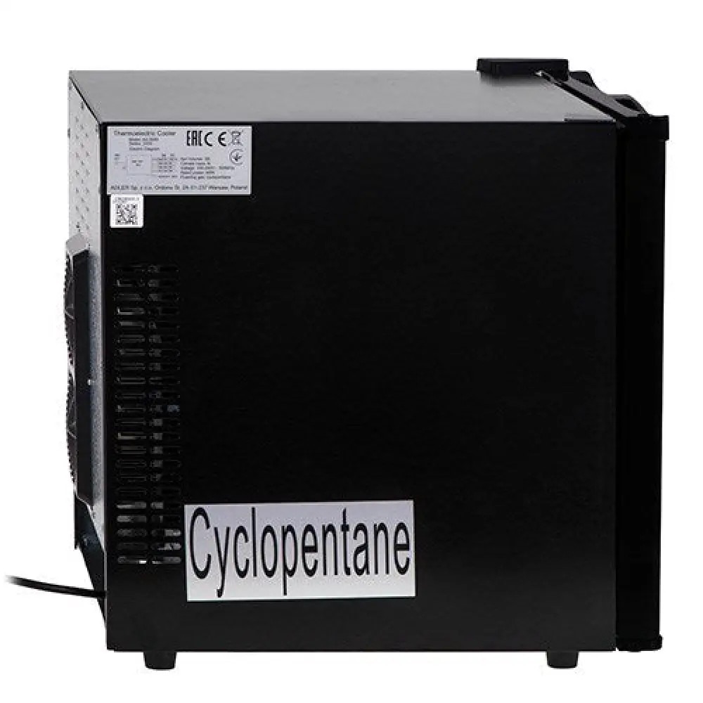 Cutie frigorifica, ADLER, 28L, negru, 38x48x45cm, iluminare LED