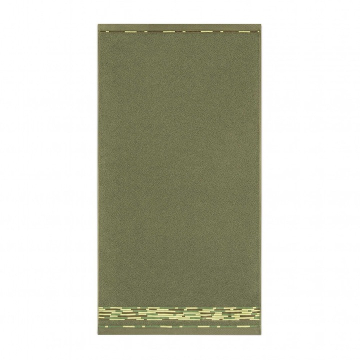 Кърпа GRAFIK 50x90 Zwoltex маслинено зелена