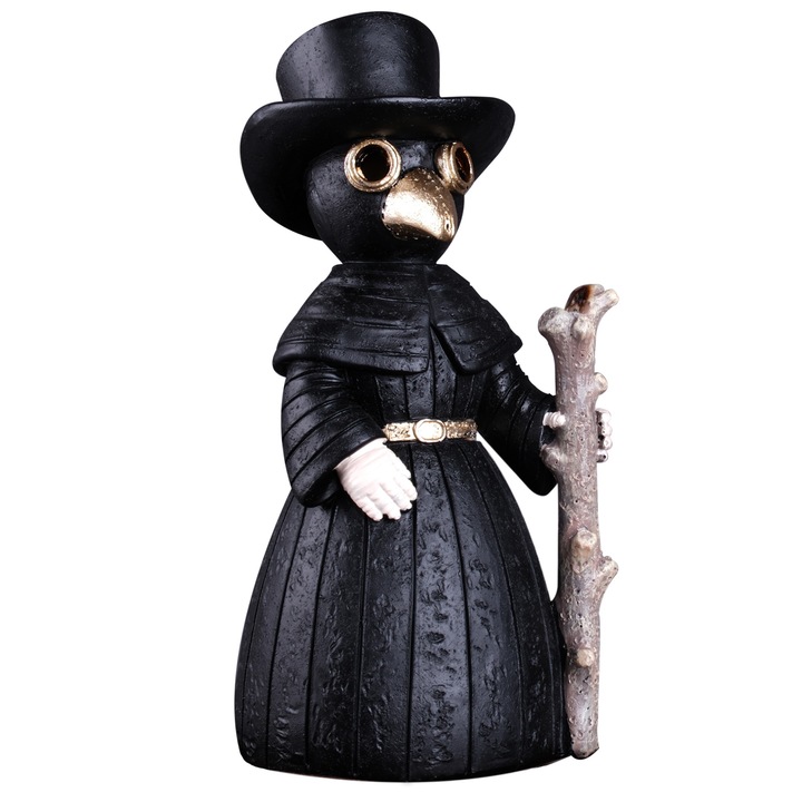 Suport de tamaie, design doctor al ciumei, sculptat manual, rasina, decorare interioara, dimensiune potrivita