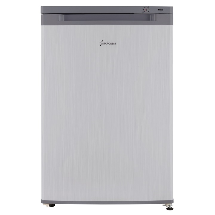 Фризер STARCREST SUF-86SI, Клас E, Капацитет 80 L, 3 чекмеджета, H 84,5 см, Сив