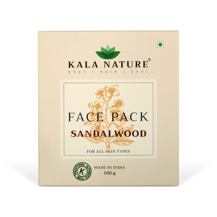 Masca de fata revitalizanta, Kala Nature, Lemn de santal, 100g