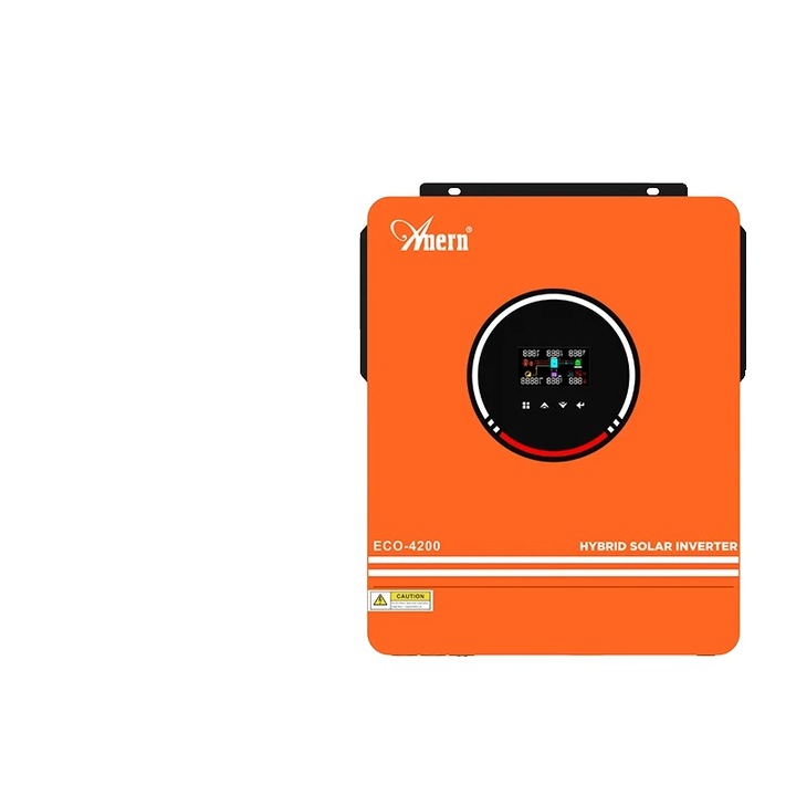 Invertor solar hibrid, putere de iesire 4200W / 6200W, unda sinusoidala pura, ECO 4200W 24V WIFI, 220-240V