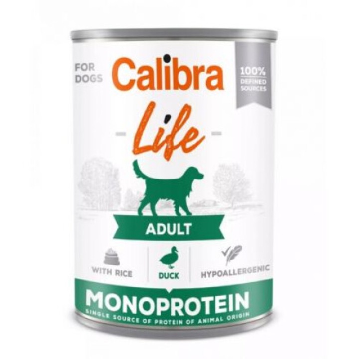 Calibra Dog Cons Adult Rata hrana umeda 400 g