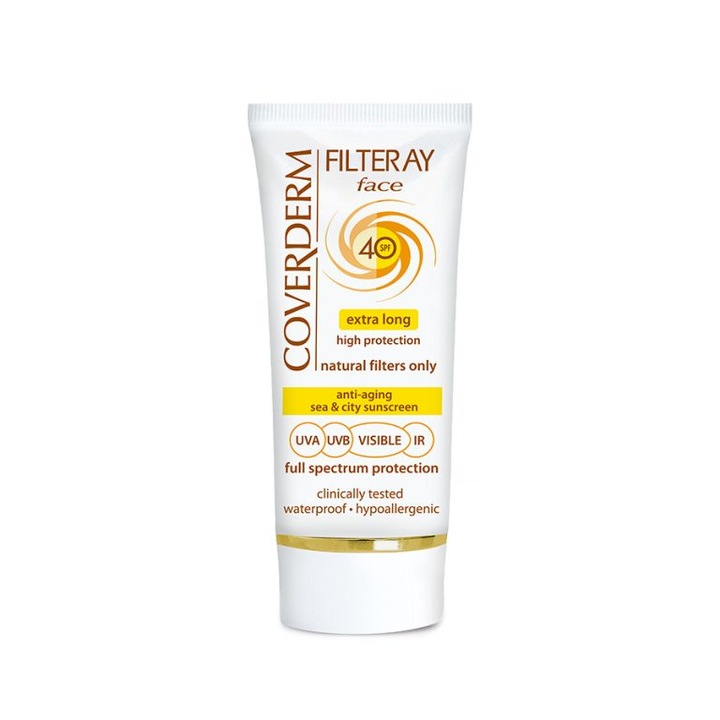 Coverderm Filteray SPF40 50ml arcvédő naptej
