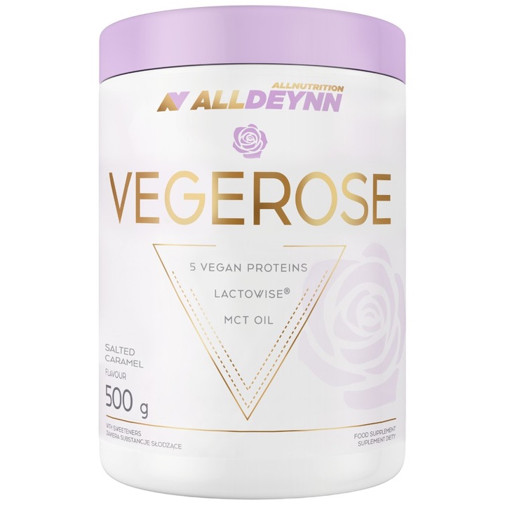 Proteine ALLDEYNN VEGEROSE 500g Caramel sarat