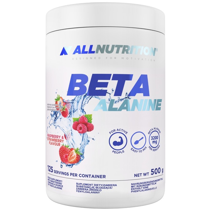 Étrend-kiegészítő AllNutrition Beta-Alanine Endurance MAX, Ice Fresh, 500 gramm