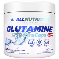 Supliment alimentar, Glutamina, Aminoacizii, ALLNUTRITION Glutamine 1250 XtraCaps, 180 capsule, taurina