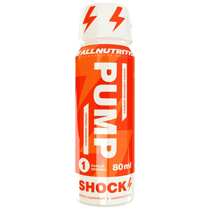 Хранителна добавка AllNutrition Pump Shock, 80 мл