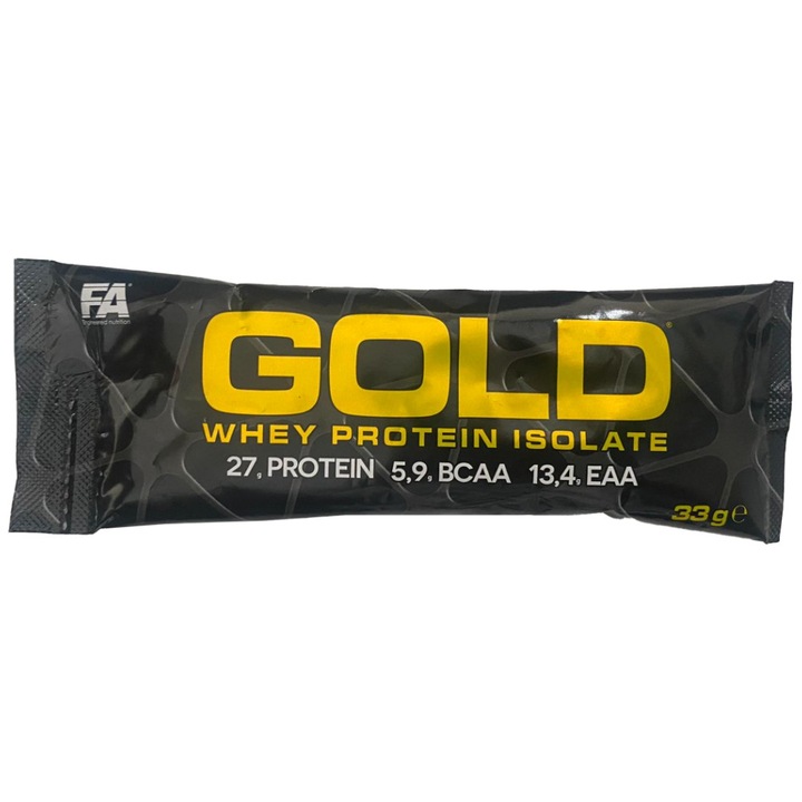 Хранителна добавка FA Nutrition Gold Whey Isolate Zero Sugar ~ Zero Fat, Шоколад, 30 грама