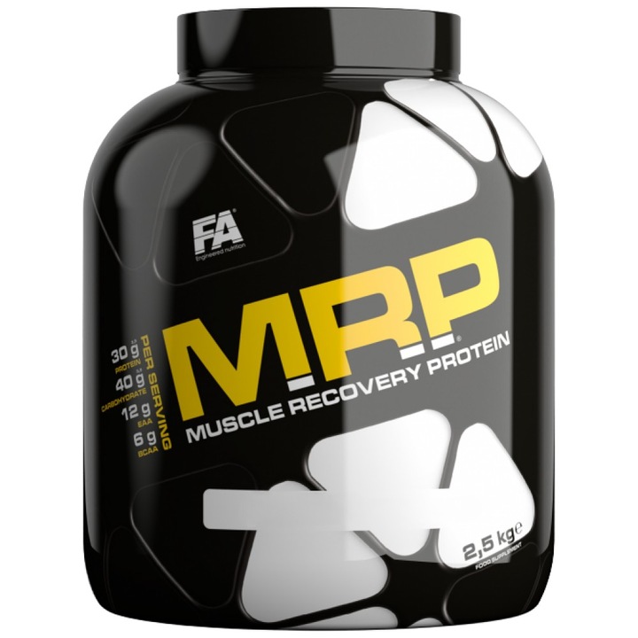 Supliment alimentar FA Nutrition MRP Muscle Recovery Protein - inlocuitor de masa, unt de arahide, 2500 grame