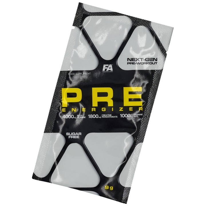 Хранителна добавка FA Nutrition Pre Energizer / Next-Gen Pre-Workout, Lychee Fruit, 9 грама