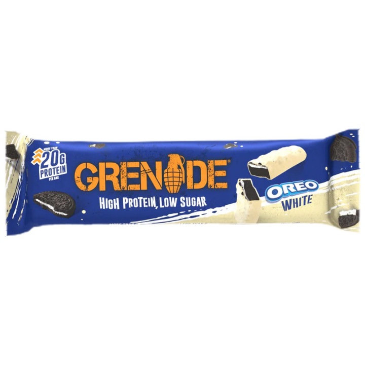 Étrend-kiegészítő GRENADE Carb Killa / Protein Bar, White Oreo, 60 gramm