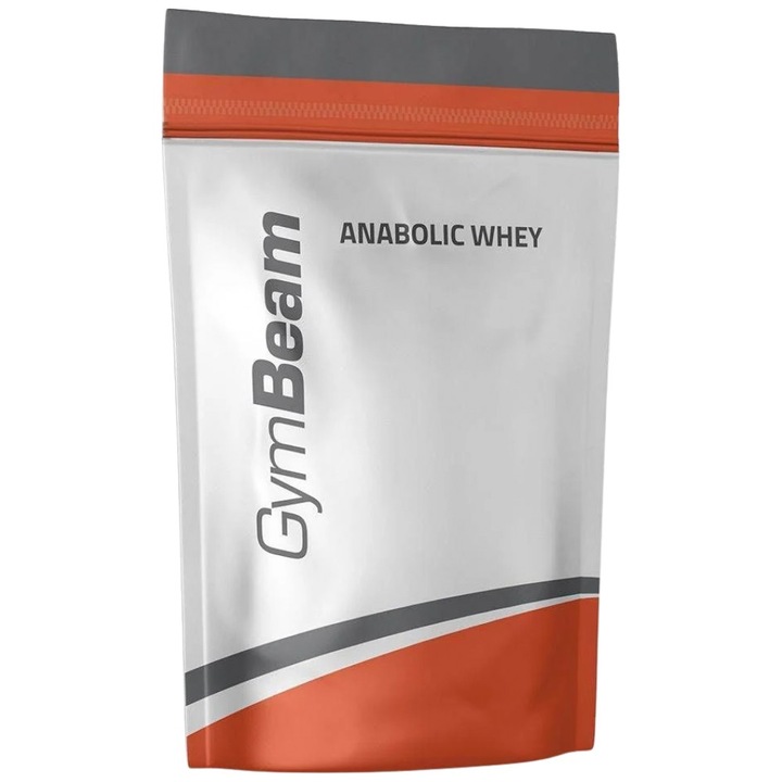 Хранителна добавка GymBeam Anabolic Whey, Ягода, 2500 грама