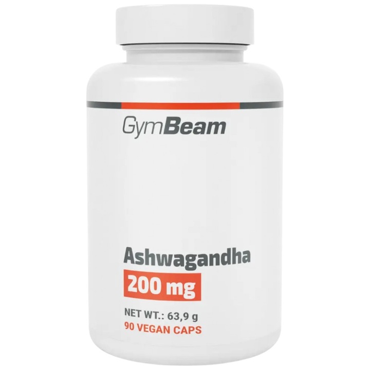 Supliment alimentar GymBeam Aswagandha 200 mg, 90 capsule