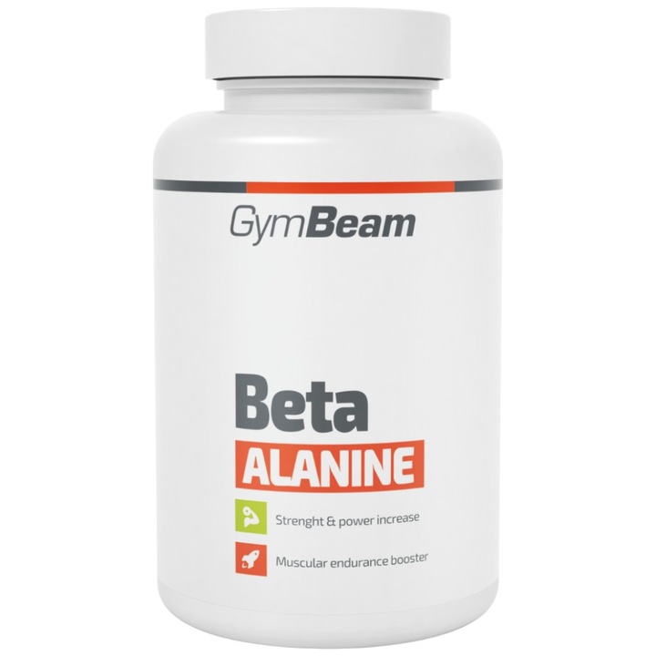 Supliment alimentar GymBeam Beta Alanine, 120 Tablete