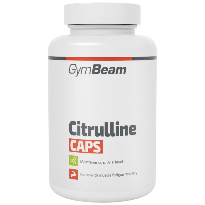 Étrend-kiegészítő GymBeam Citrulline Caps 600 mg, 120 kapszula