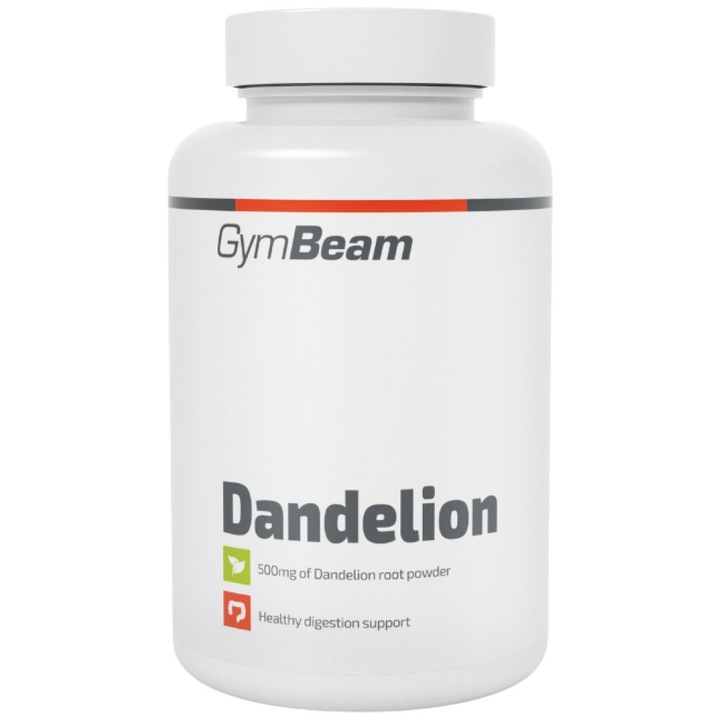 Étrend-kiegészítő GymBeam Dandelion 500 mg, 90 kapszula