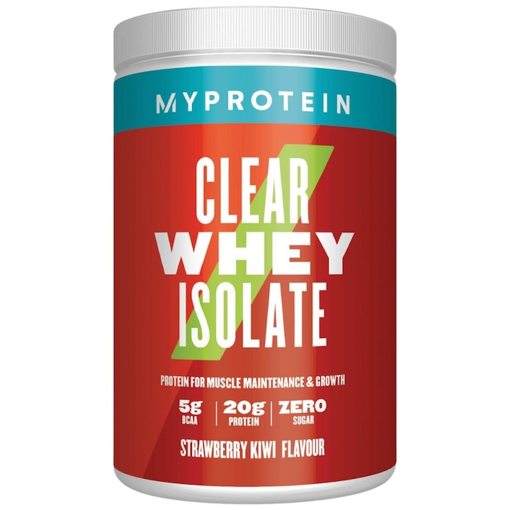 Хранителна добавка MyProtein Clear Whey Isolate, Ягода и Киви, 500 грама