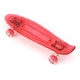 Penny Board Kondition LED, 25.5 inch, culoare transparent, leduri culoare rosu