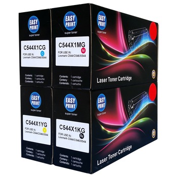 Set tonere EASY PRINT Negru/Cyan/Magenta/Galben, 1x 6000 + 3x 4000 pag, compatibil C544X1KG/C544X1CG/C544X1MG/C544X1YG Set tonere EASY PRINT Negru/Cyan/Magenta/Galben, 1x 6000 + 3x 4000 pag, compatibil C544X1KG/C544X1CG/C544X1MG/C544X1YG
