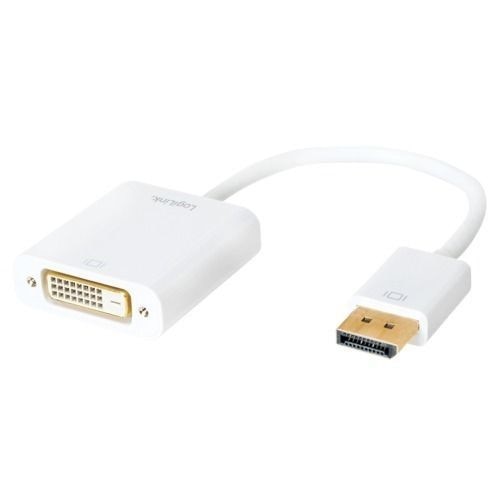 Cablu adaptor DisplayPort 1.2 (T) la DVI-D (M), 15cm, LOGILINK CV0058B