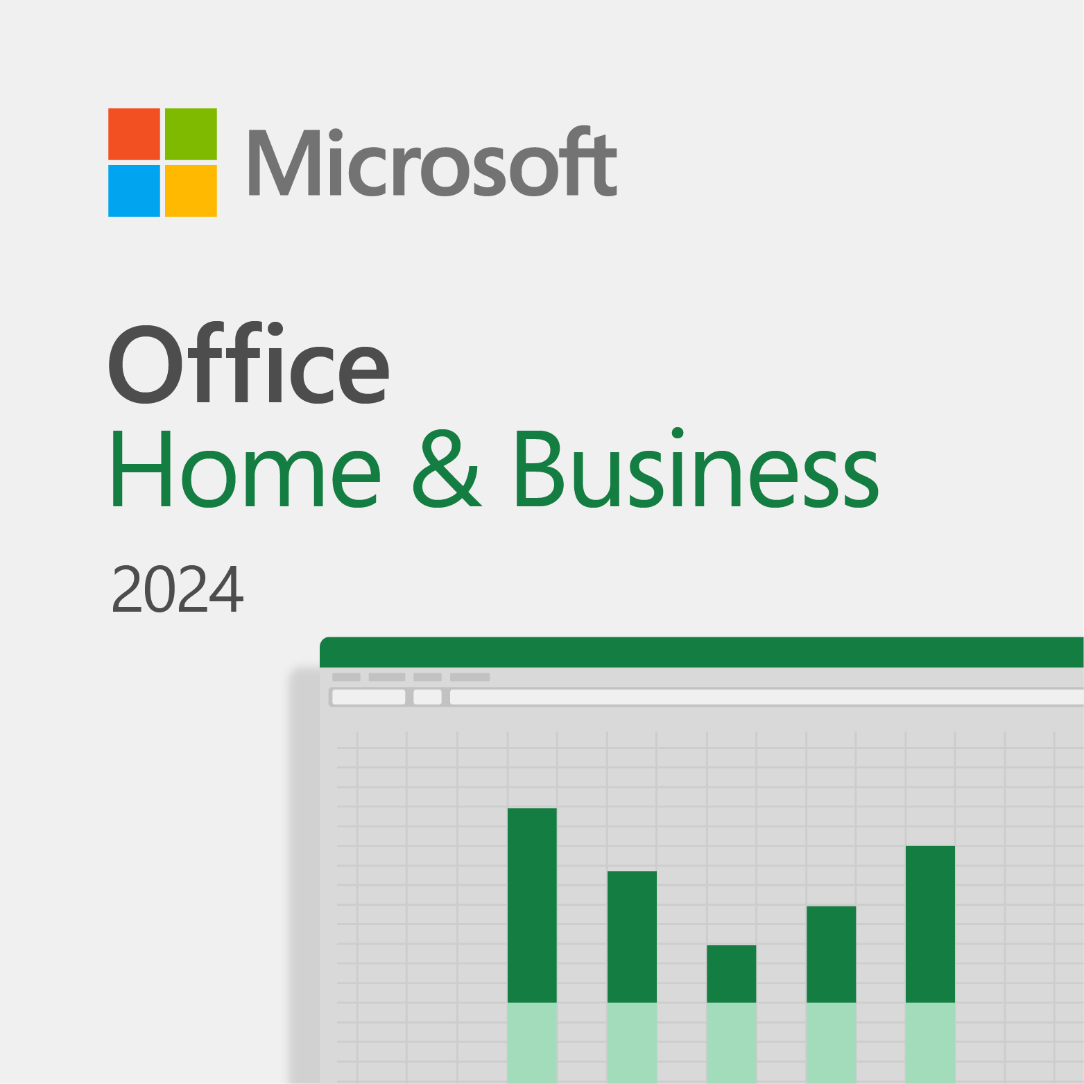 Microsoft Office Home and Business 2024, angol, 1 felhasználó, örökös