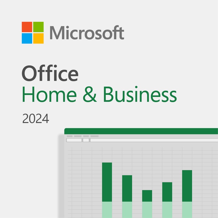 Microsoft Office Home and Business 2024, angol, 1 felhasználó, örökös licenc, Windows/MacOS platform, kiskereskedelem