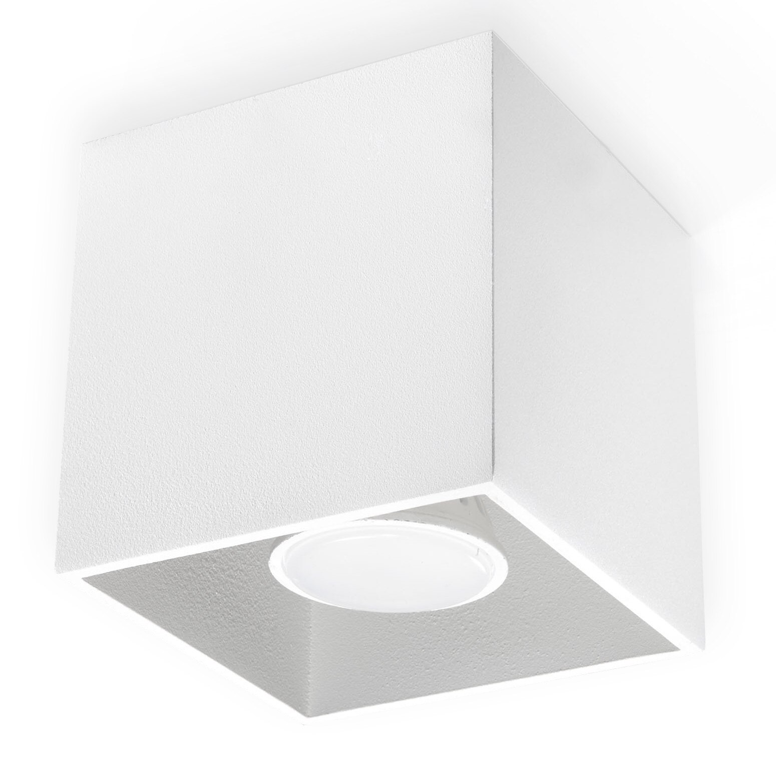 Plafoniera Sollux Lighting Quad, GU10, Loft Design, Alb