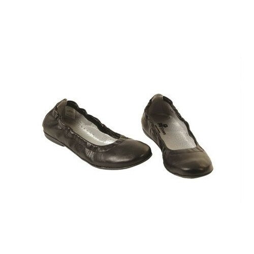 Balerini piele copii Elisa negru Pj Shoes
