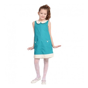 Rochie copii verde in silueta A, marime 4 ani Rochie copii verde in silueta A, marime 4 ani