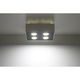 Моно плафон, Sollux Lighting, GU10, черен