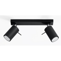 plafoniera sollux ring 2 led gu10 spot 40w loft design negru imagen 16_0_
0