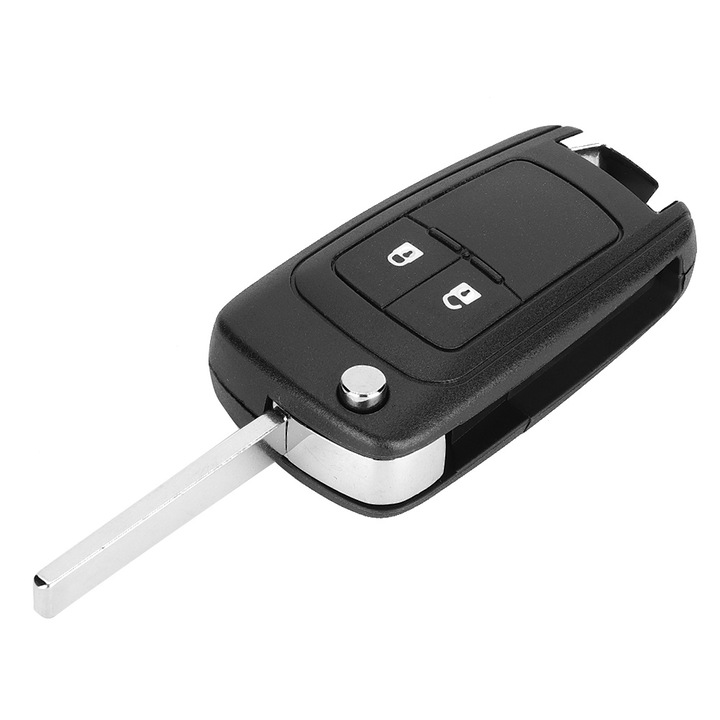 Cheie de rezerva auto 2 butoane, Enforose, 434MHz, neagra, pentru Opel Vauxhall Astra J 2009-2014