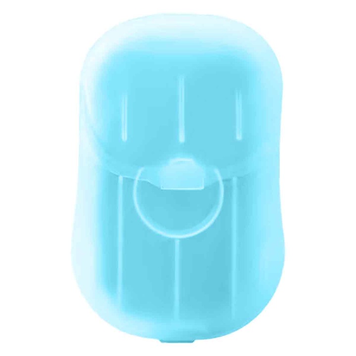 Резени сапун за пътуване, преносим калъф