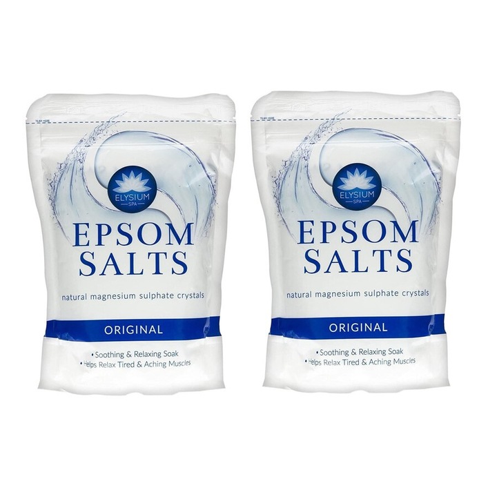 Set Sare de baie Epsom Original, Elysium Spa, 900g