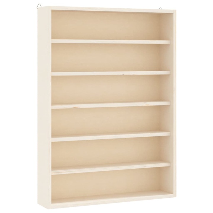 VidaXL fa gyűjtő vitrin 6 polccal 40x8,5x55cm 40x8,5x55 cm 4017381