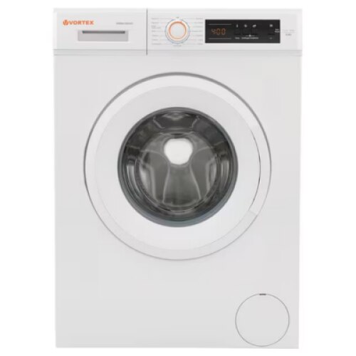 Masina de spalat rufe frontala VORTEX VMA812D04V, 8 kg, 1200rpm, Display, Clasa D, alb