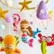 Carusel pentru bebeluși, Teox, figurine colorate, multicolor, suport pentru pătuț
