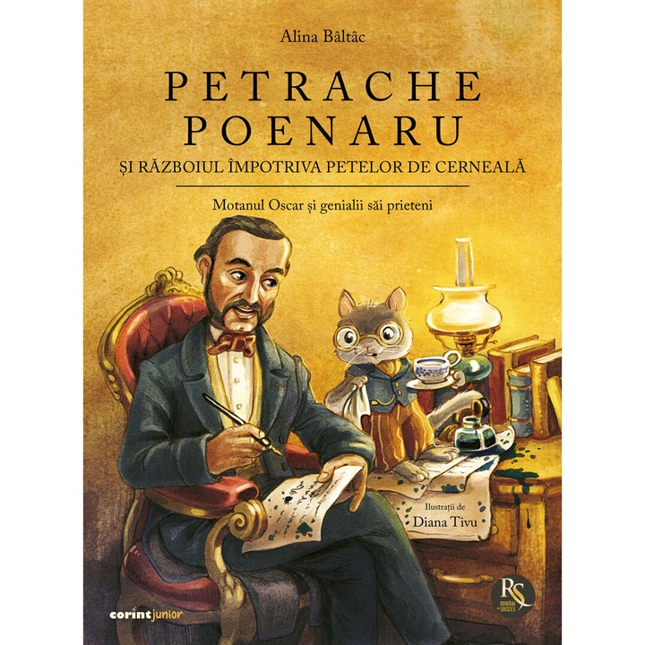 Petrache Poenaru si razboiul impotriva petelor de cerneala. Romani de Succes - Alina Baltac