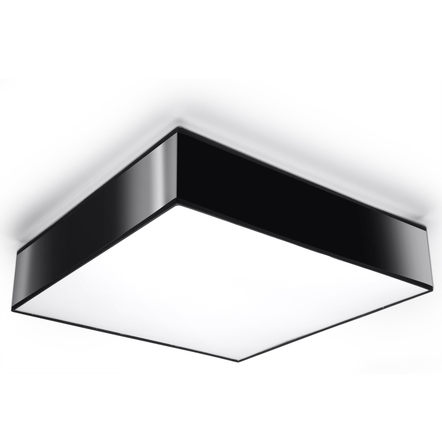 Plafoniera Sollux Lighting HORUS 45, E27, Loft Design, Negru