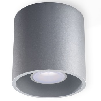 Plafoniera Sollux Lighting Orbis 4, 40W, 220V, GU10, IP20, Loft Design, Gri Plafoniera Sollux Lighting Orbis 4, 40W, 220V, GU10, IP20, Loft Design, Gri