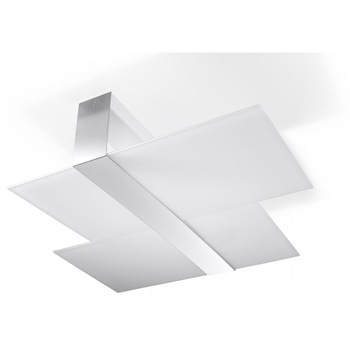Plafoniera Massimo, Sollux Lighting, 50 x 66 cm, Alb Plafoniera Massimo, Sollux Lighting, 50 x 66 cm, Alb