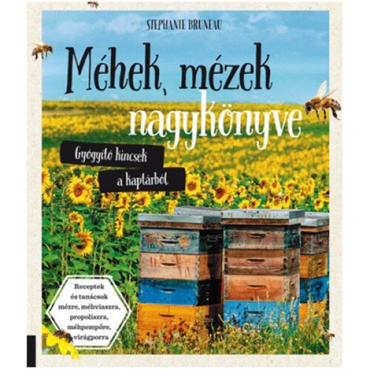 Stephanie Bruneau: Méhek, mézek nagykönyve - Gyógyító kincsek a kaptárból