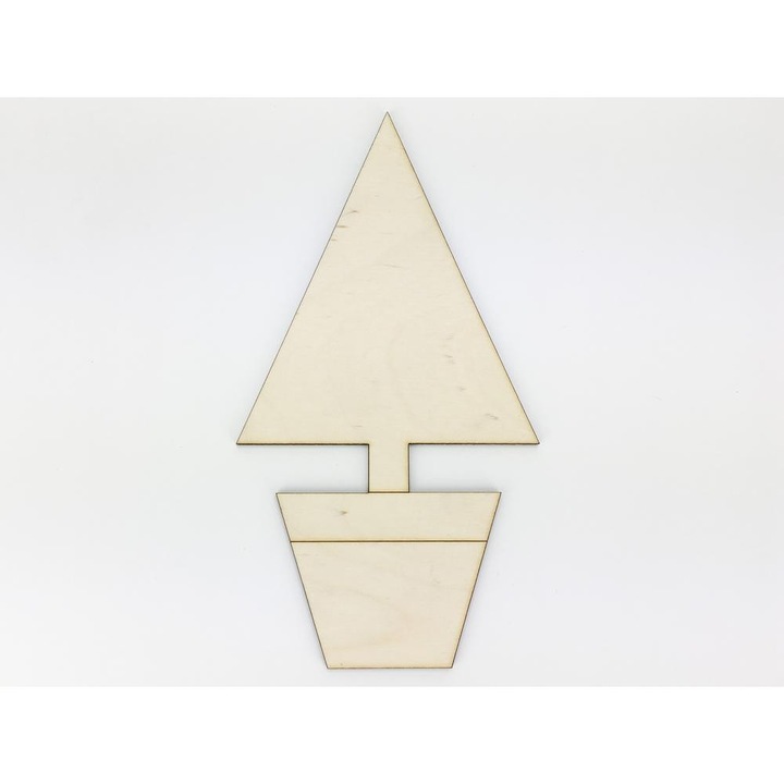 Natúr fa - Cserepes fenyő 24cm